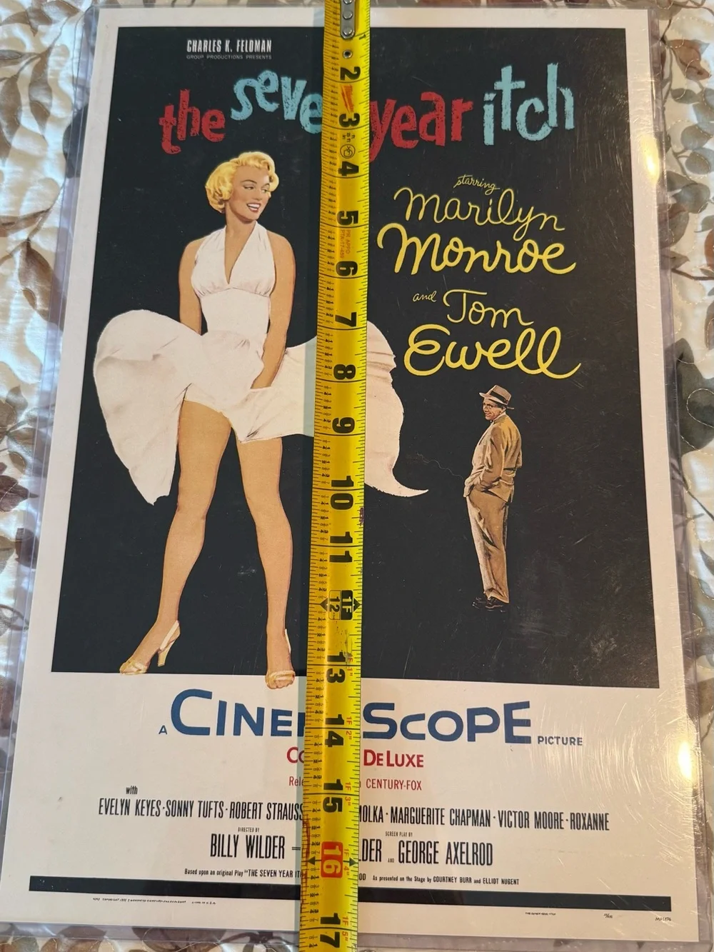 Classic Cinema Poster Wall Art - Black, White & Yellow
